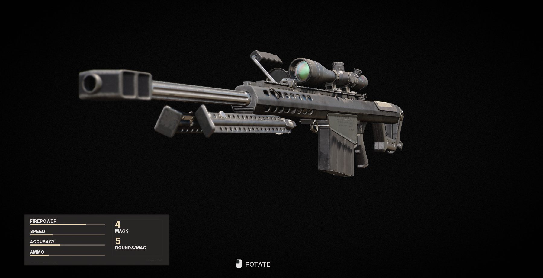 Call of Duty Black Ops Cold War Weapons - M82