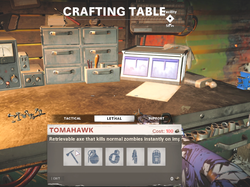 All Crafting Table Items in Black Ops Cold War Zombies - Lethal