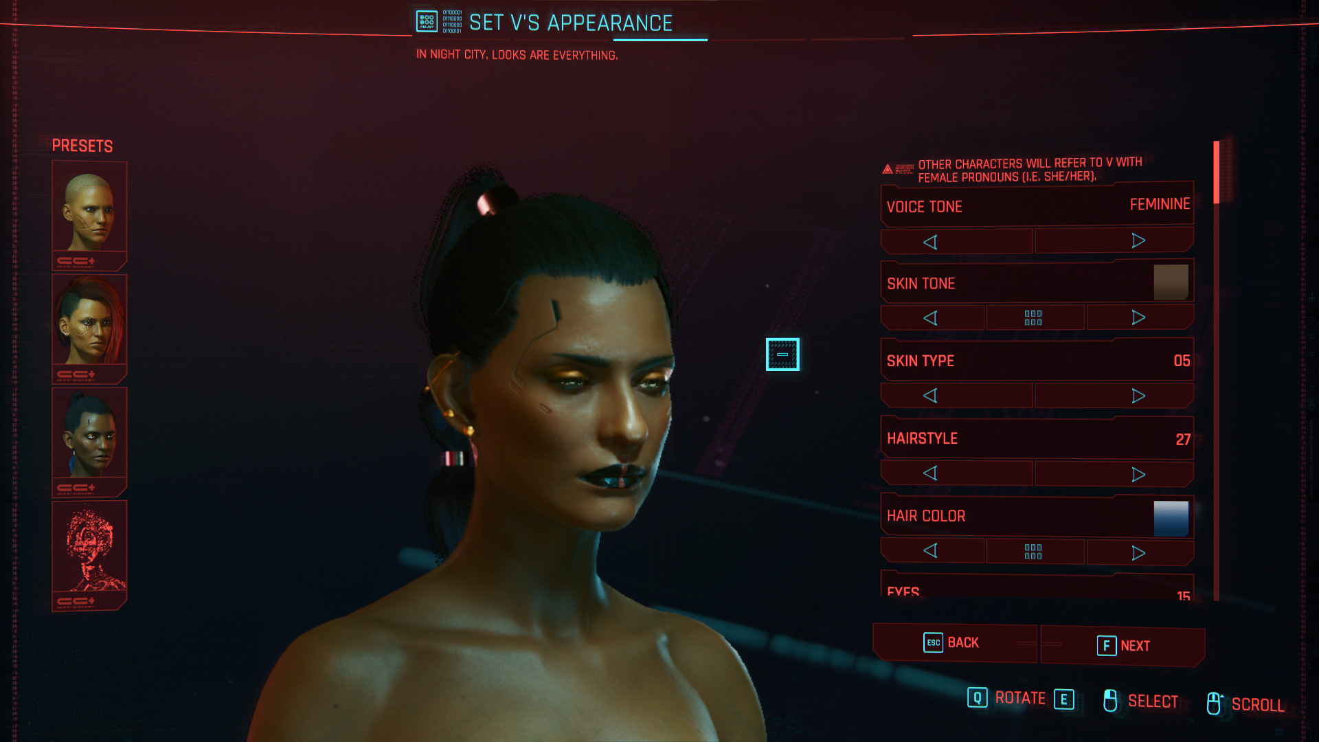 Can You Change How Your Character Looks in Cyberpunk 2077?