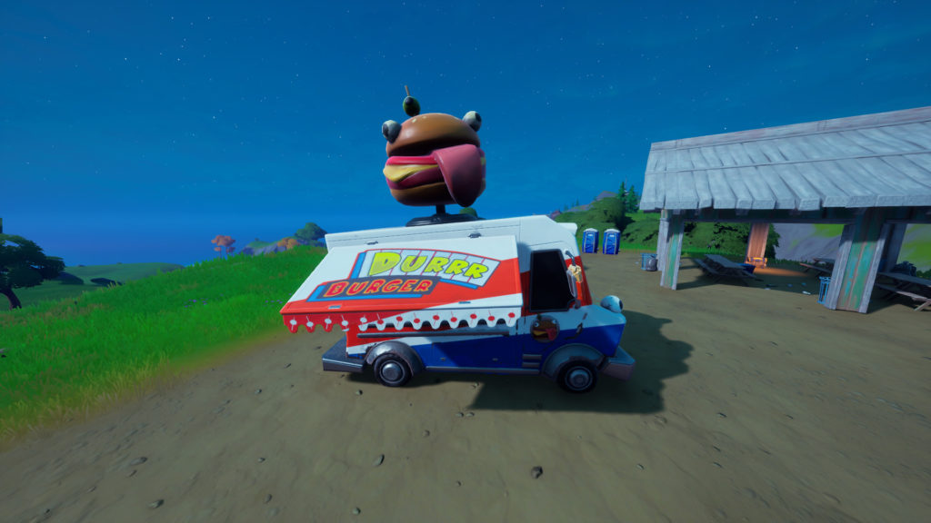 Durr Burger Food Truck Location Fortnite Chapter 2 Season 5