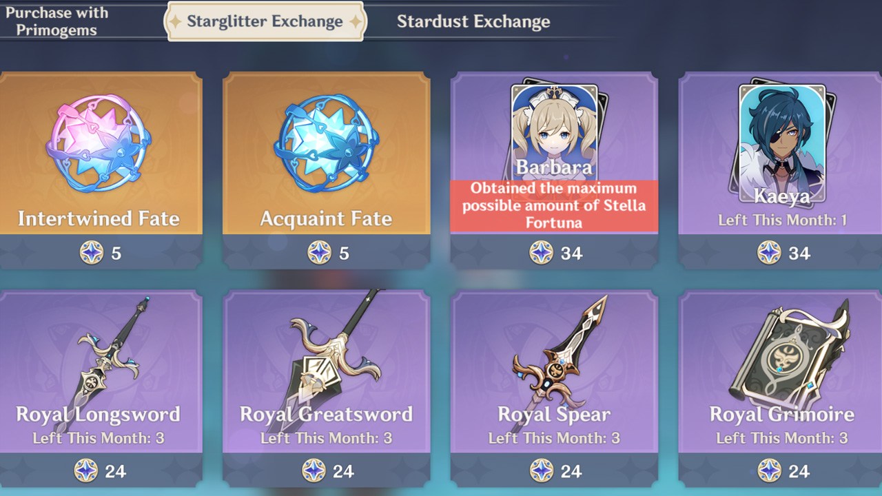 Paimon Bargain Rotation Genshin Impact: Paimon's Bargains for December | Gamer Journalist