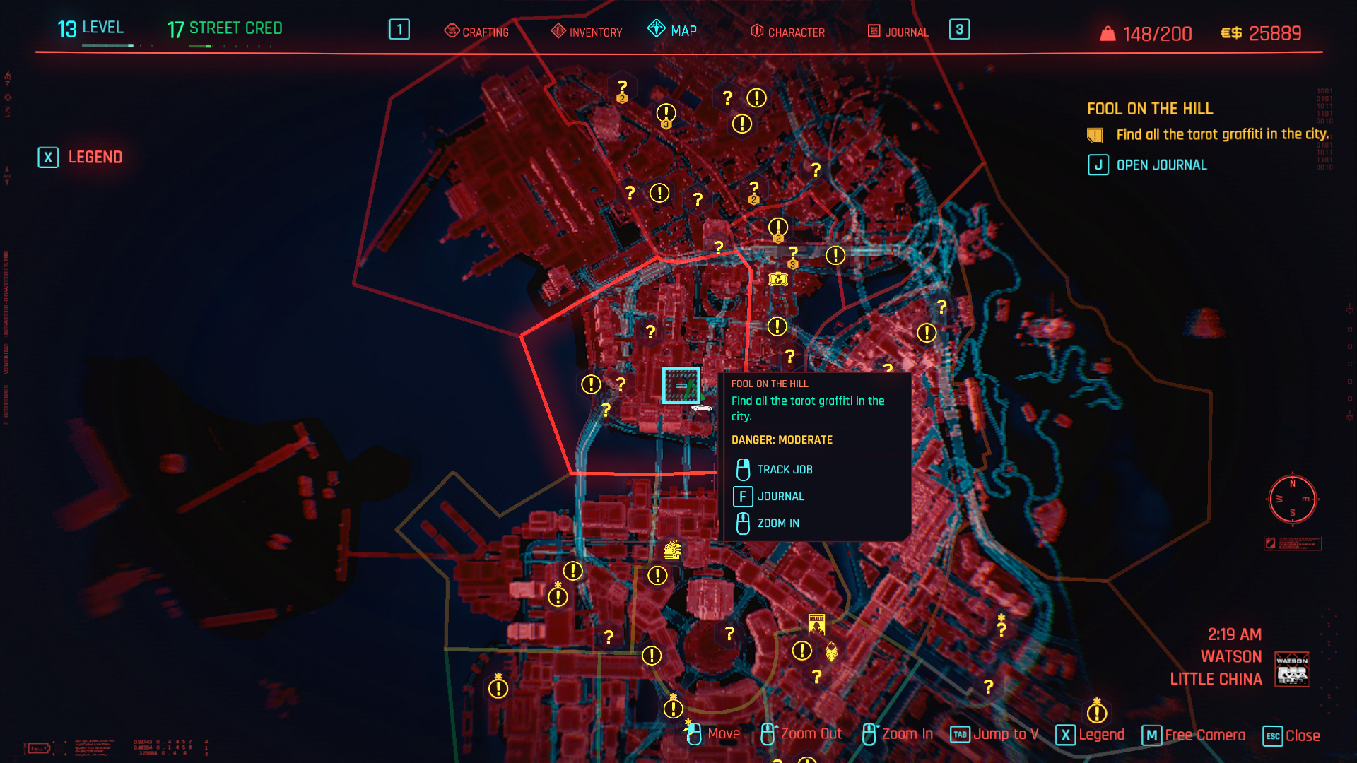 All Tarot Card Graffiti Mural Locations in Cyberpunk 2077