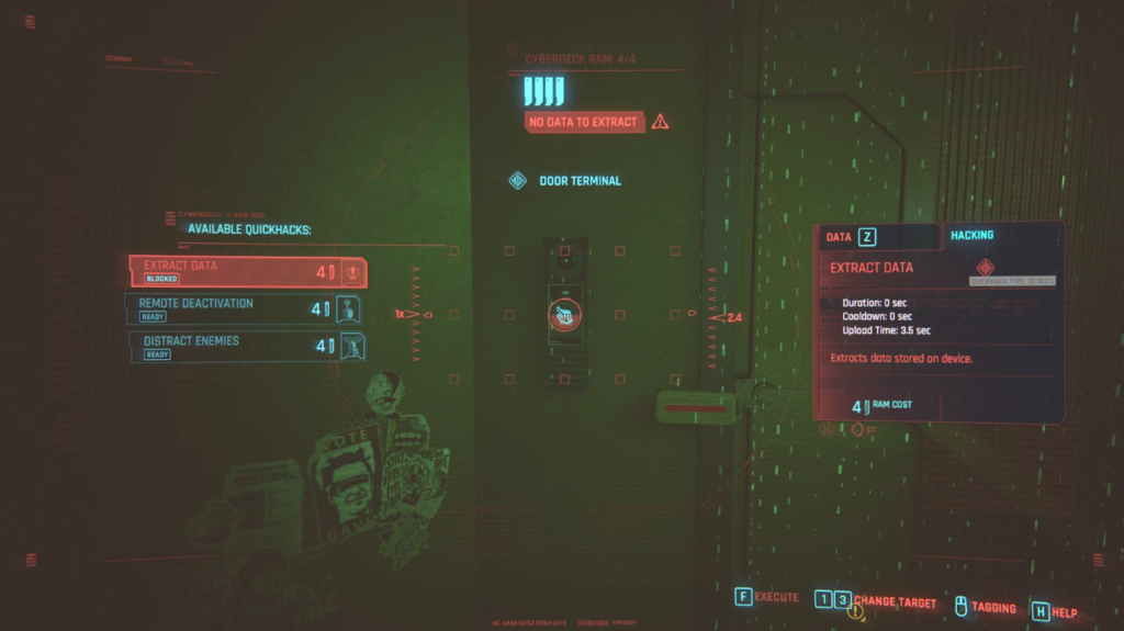 Cyberpunk 2077 Hack Door
