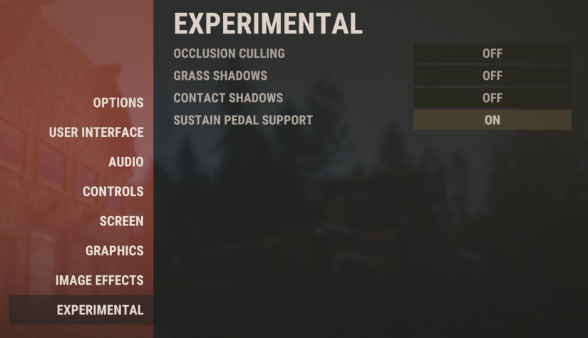 Rust Experimental Settings