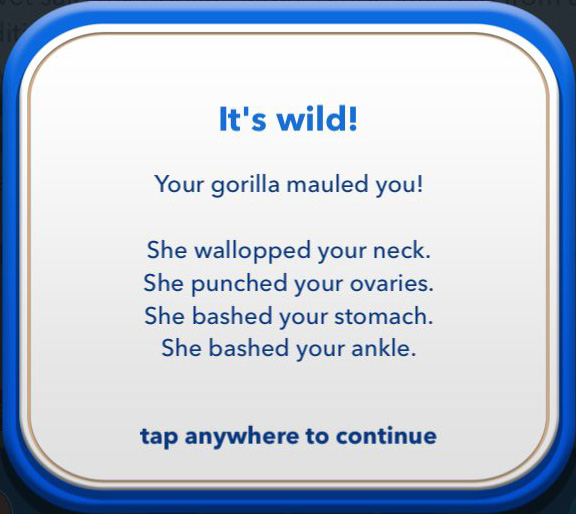 How to get the Gorilla and the Fist Achievement in BitLife