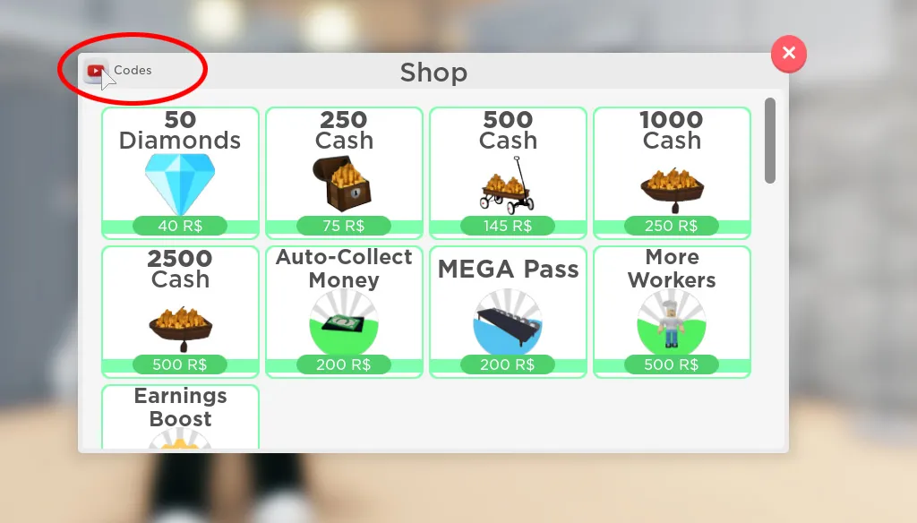 Restaurant Tycoon 2 codes [December 2023]