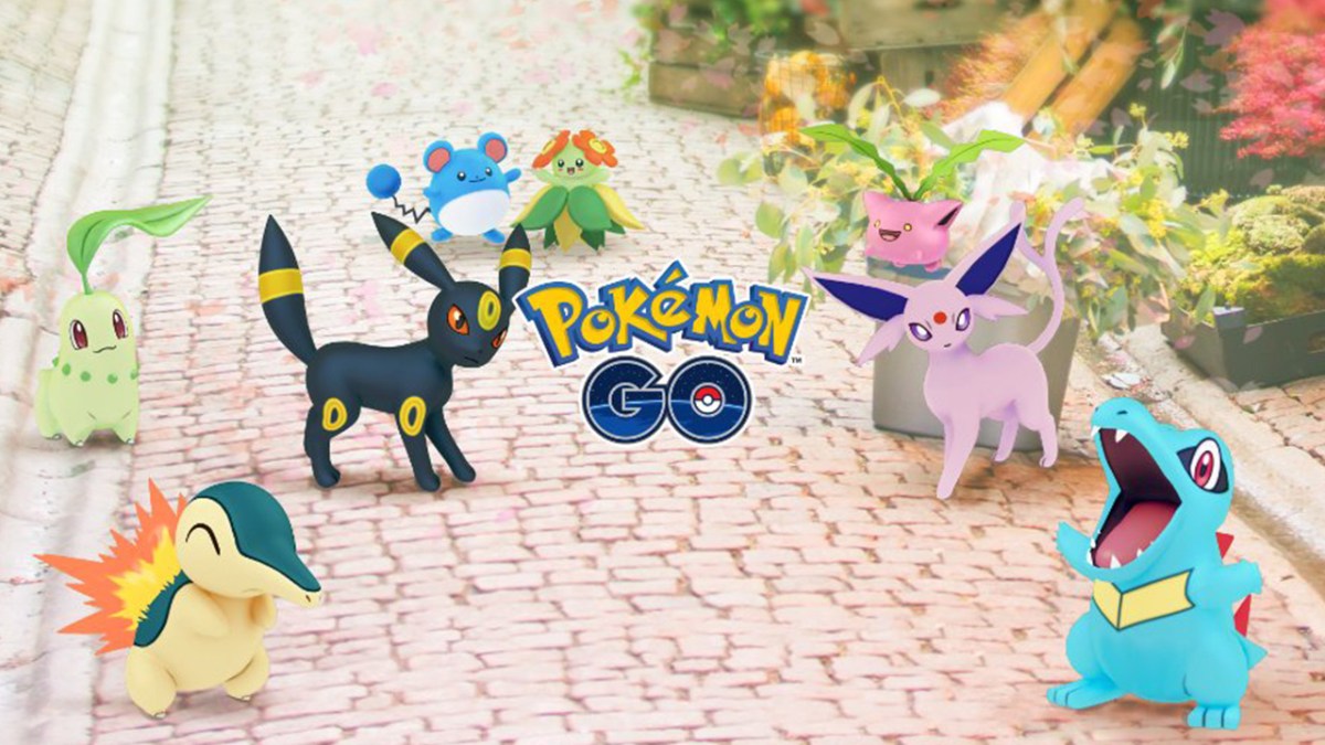 Pokemon GO: Johto Celebration Event Special Move Pokemon