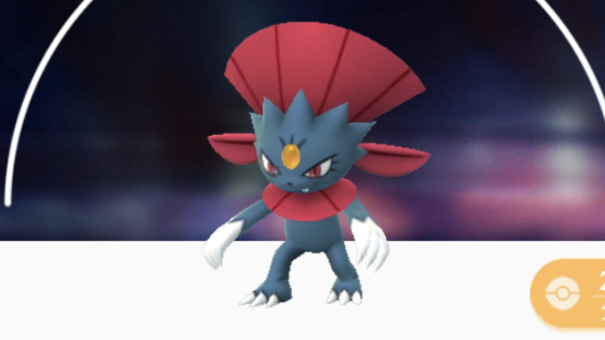 best moves for Weavile in Pokemon GO