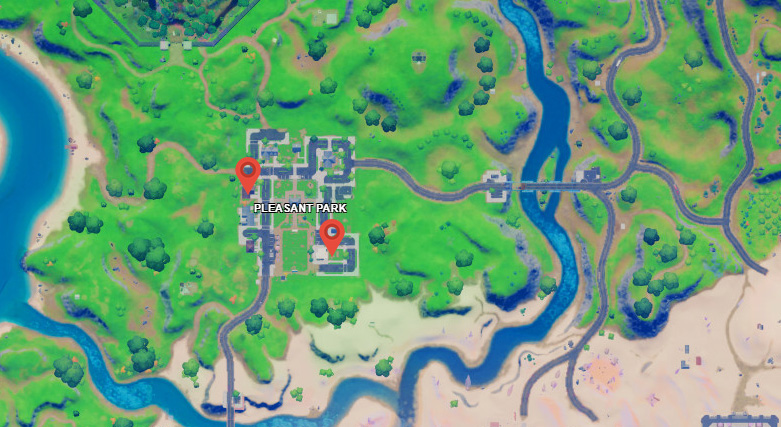 Where to Collect Chocolate Boxes in Fortnite - Pleasant Park