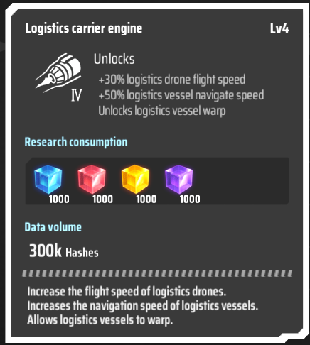 Dyson Sphere Logistics Vessel Warp