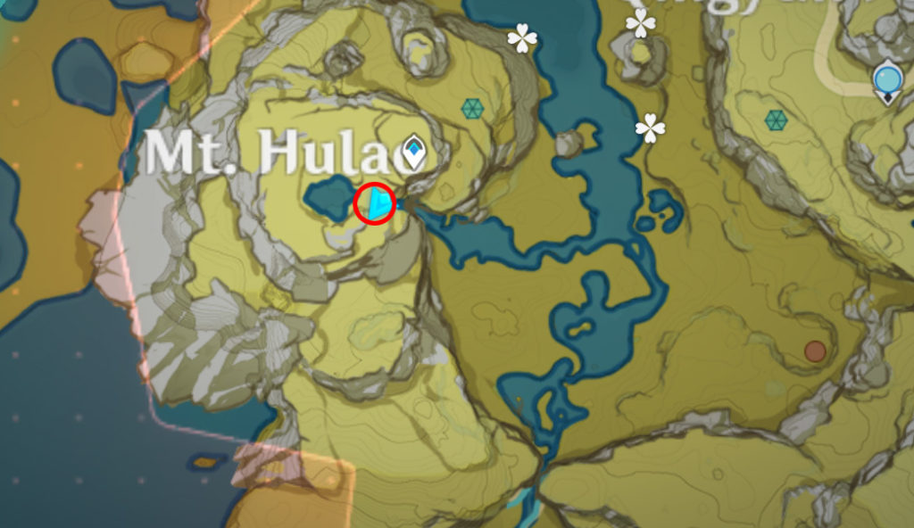 Where to Find Yellow Items for Five Flushes of Fortune in Genshin Impact - Mt Hula