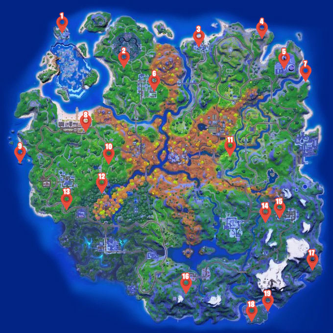 Bunker Chest Locations in Fortnite Chapter 2 Season 6