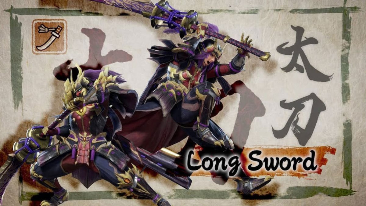 Monster Hunter Rise Long Sword Moveset