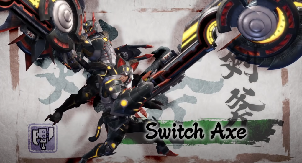 Monster Hunter Rise Switch Axe