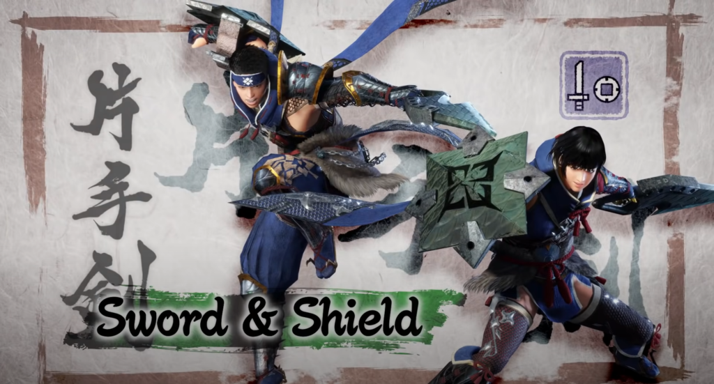 Monster Hunter Rise Sword and Shielf