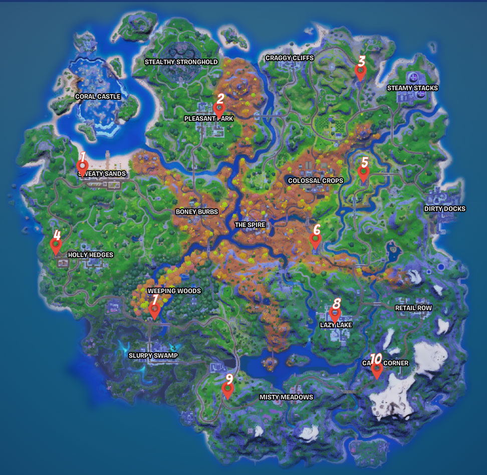 Fortnite Chapter 2 Garage Locations