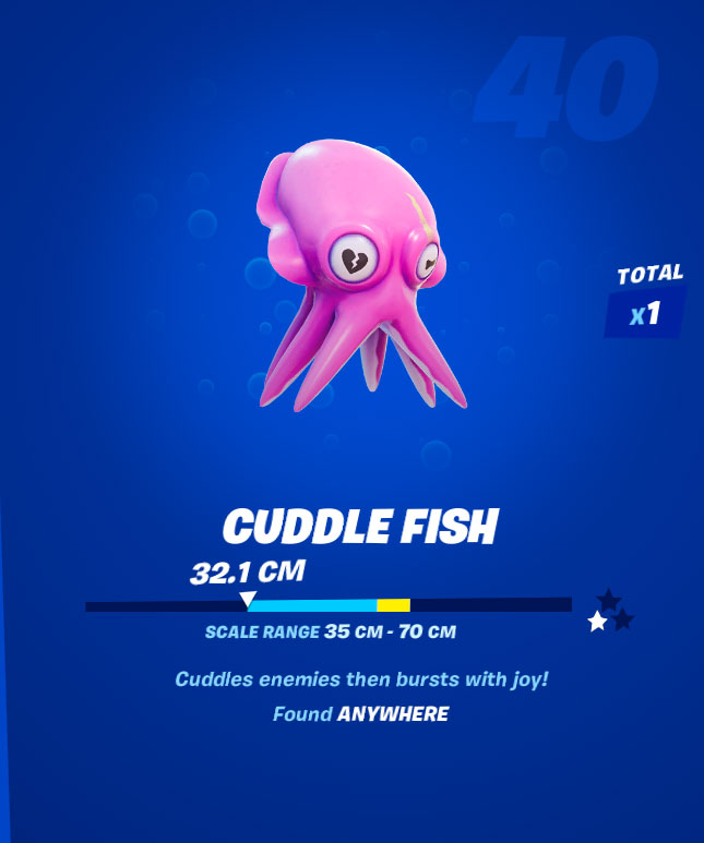 How to Catch Cuddle Fish in Fortnite