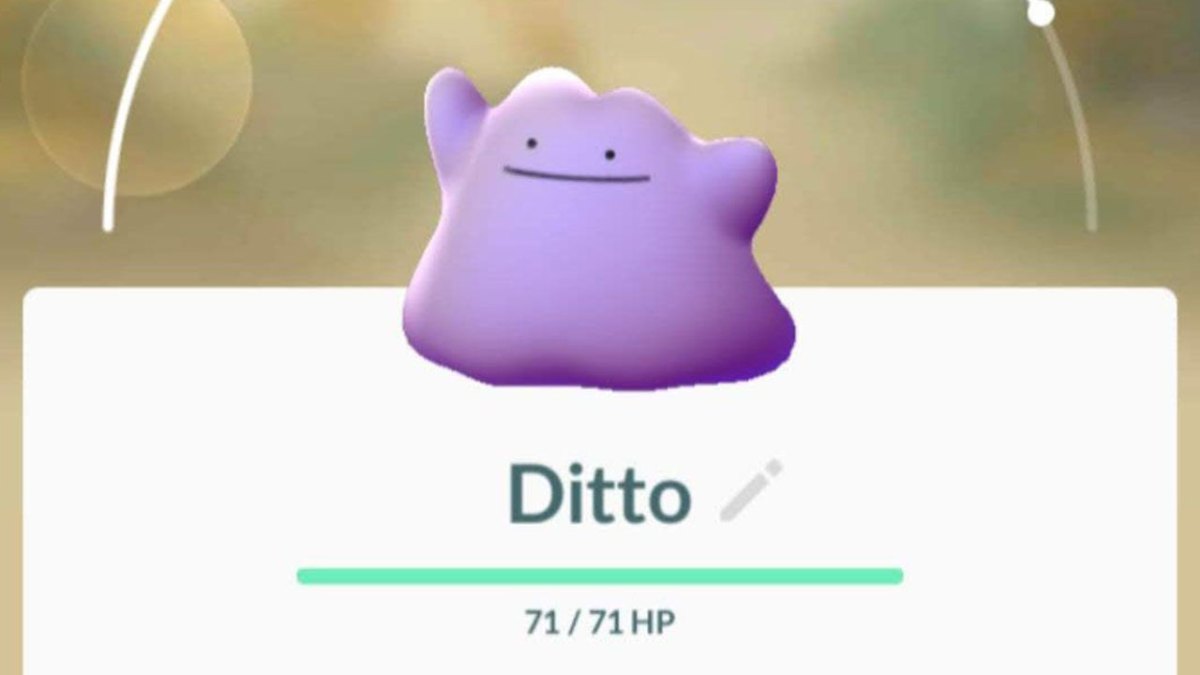 How to Catch a Ditto in Pokémon GO