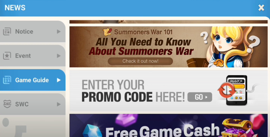Summoners War New Promo Code 2023 ✓ summoners war chronicles