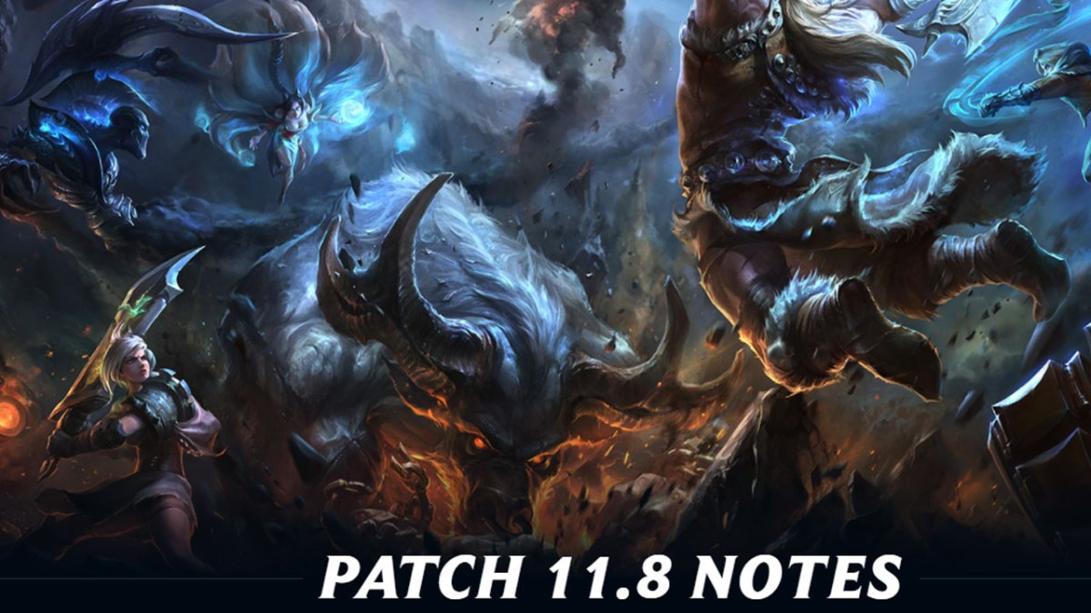 Patch 11.8 for League of Legends