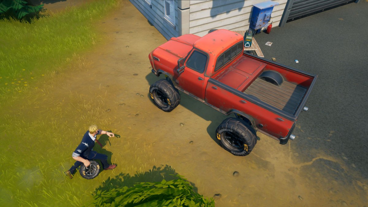 Where to Modify Vehicles with Off-Road Tires in Fortnite