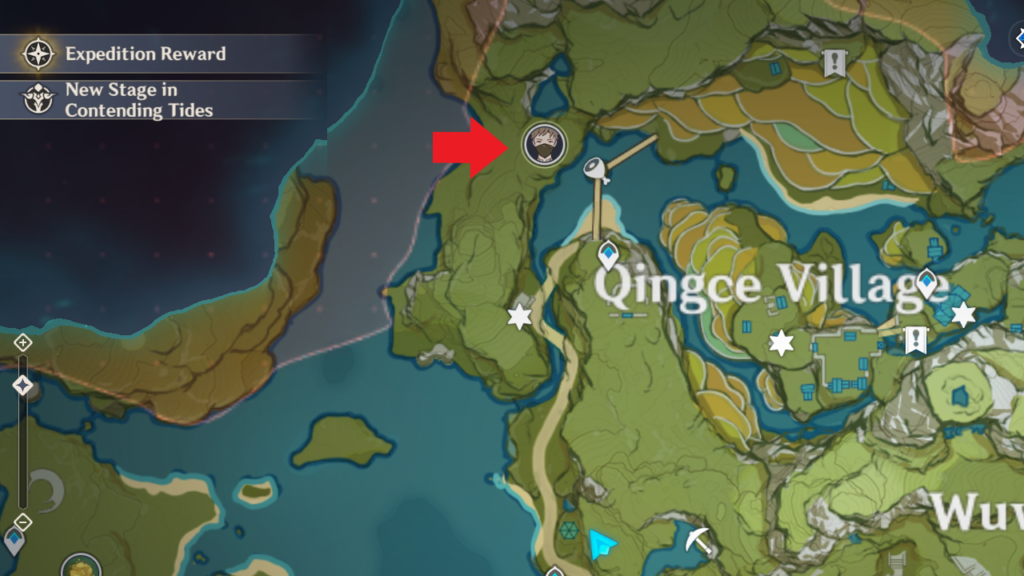 Where to find Treasure Hoarder Insignias in Genshin Impact - Qingce Village