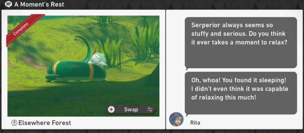 New Pokemon Snap Elsewhere Forest Request A Moment's Rest