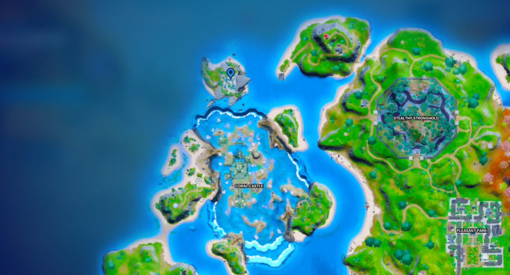 Fortnite: Where to Visit Ghost and Shadow Ruins Locations - SHark Island
