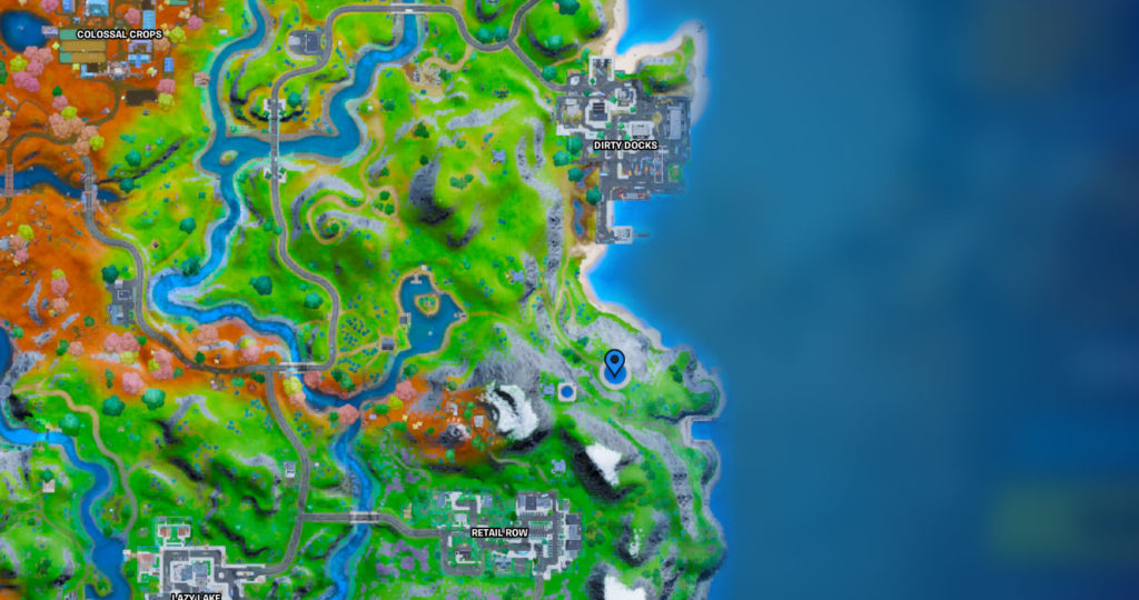 Fortnite: Where to Visit Ghost and Shadow Ruins Locations - Brutus' Basin