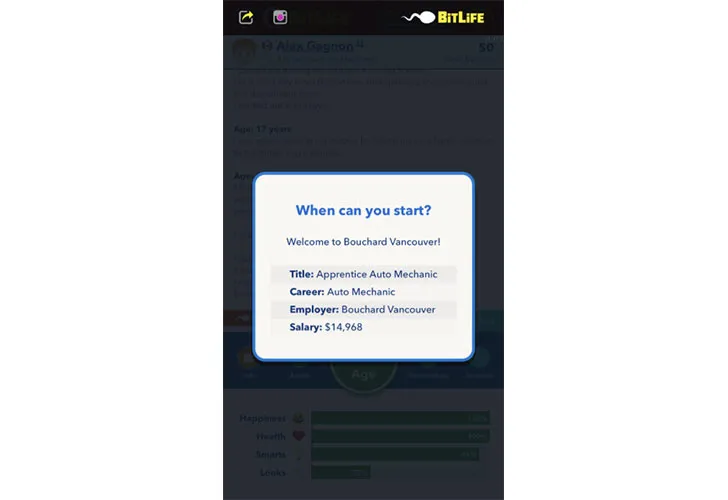 How to Become a Mechanic in BitLife
