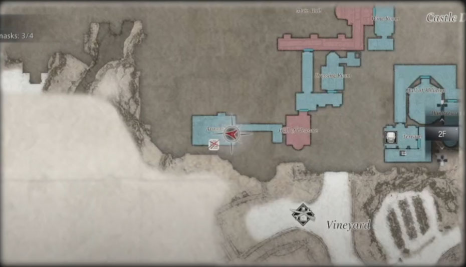 Resident Evil Village Lockpick Locations - Castle Dimitrescu 3