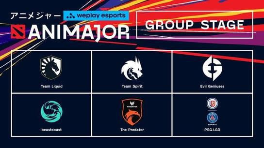 WePlay AniMajor 2021 Teams Group Stage