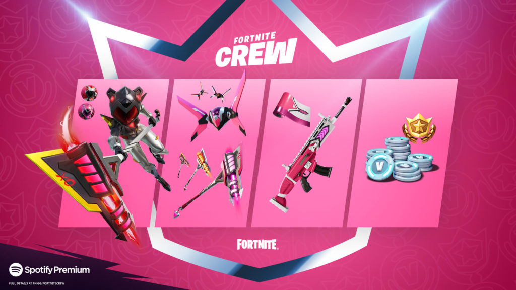 What is in the Fortnite Crew Pack for June 2021 - Mecha Cuddle Master