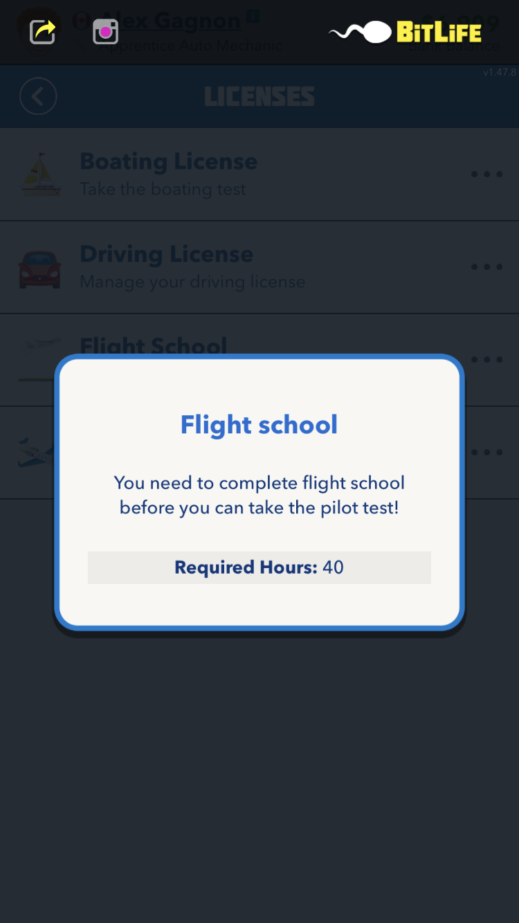 How To Obtain Every License In Bitlife - Montagna Ceitheart