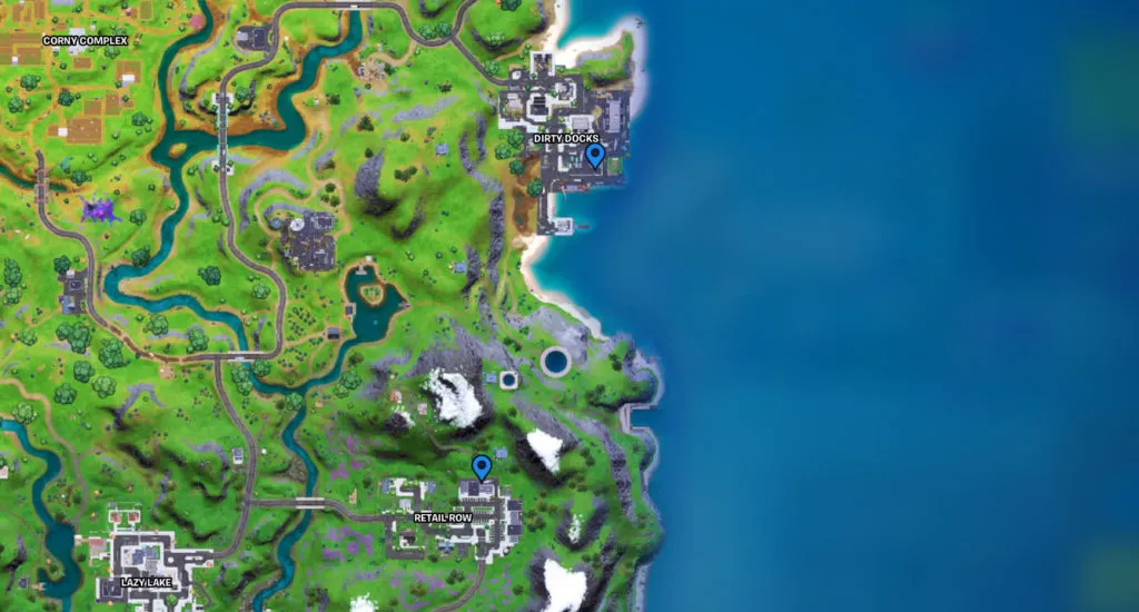 Fortnite: Where to collect Cat Food in Retail Row and Dirty Docks Map