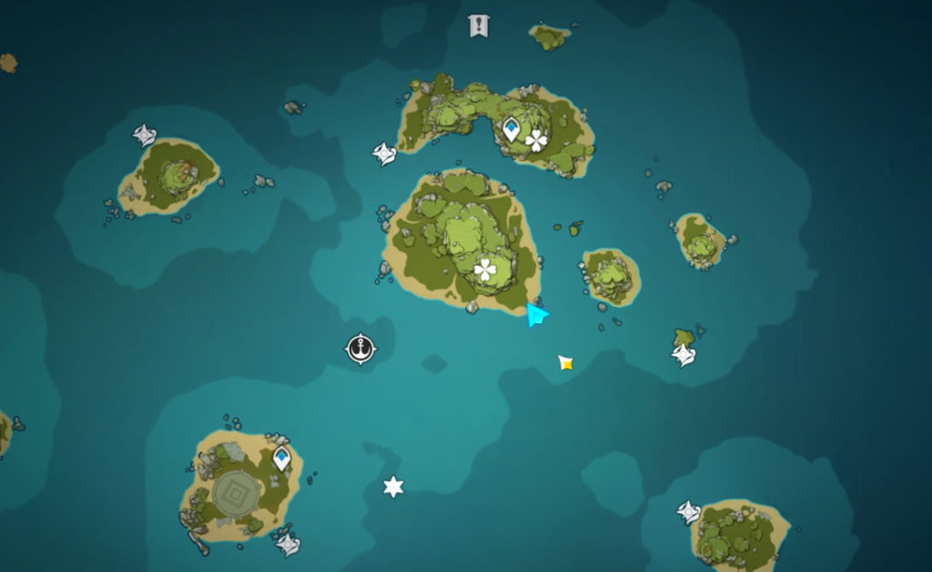 Genshin Impact Twinning Isle Hymnal Rings Chest Puzzle Solution  Map Location
