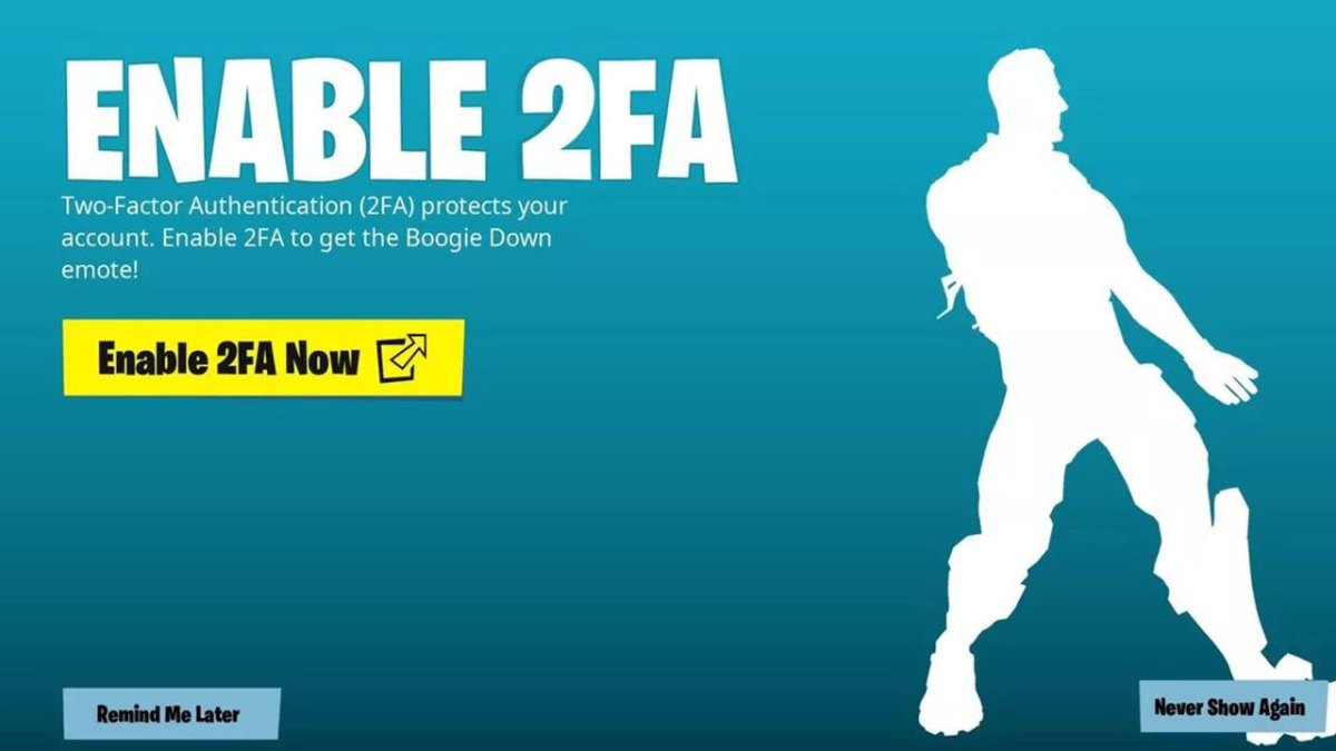 How to Enable 2FA on Fortnite