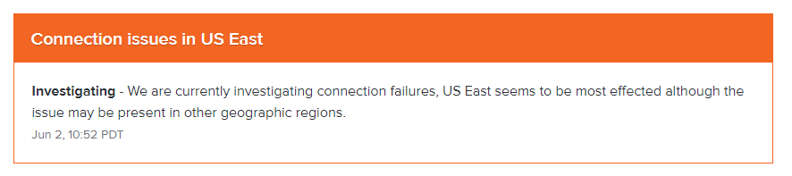 Discord US East Issues
