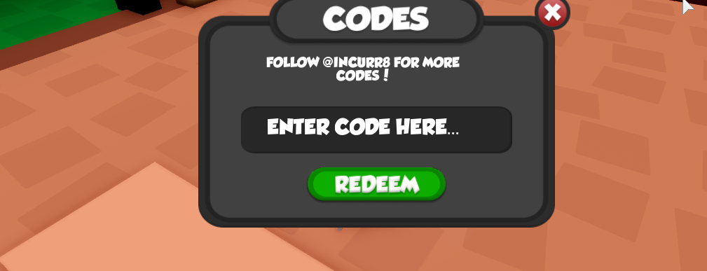 How to redeem codes for Anime World
