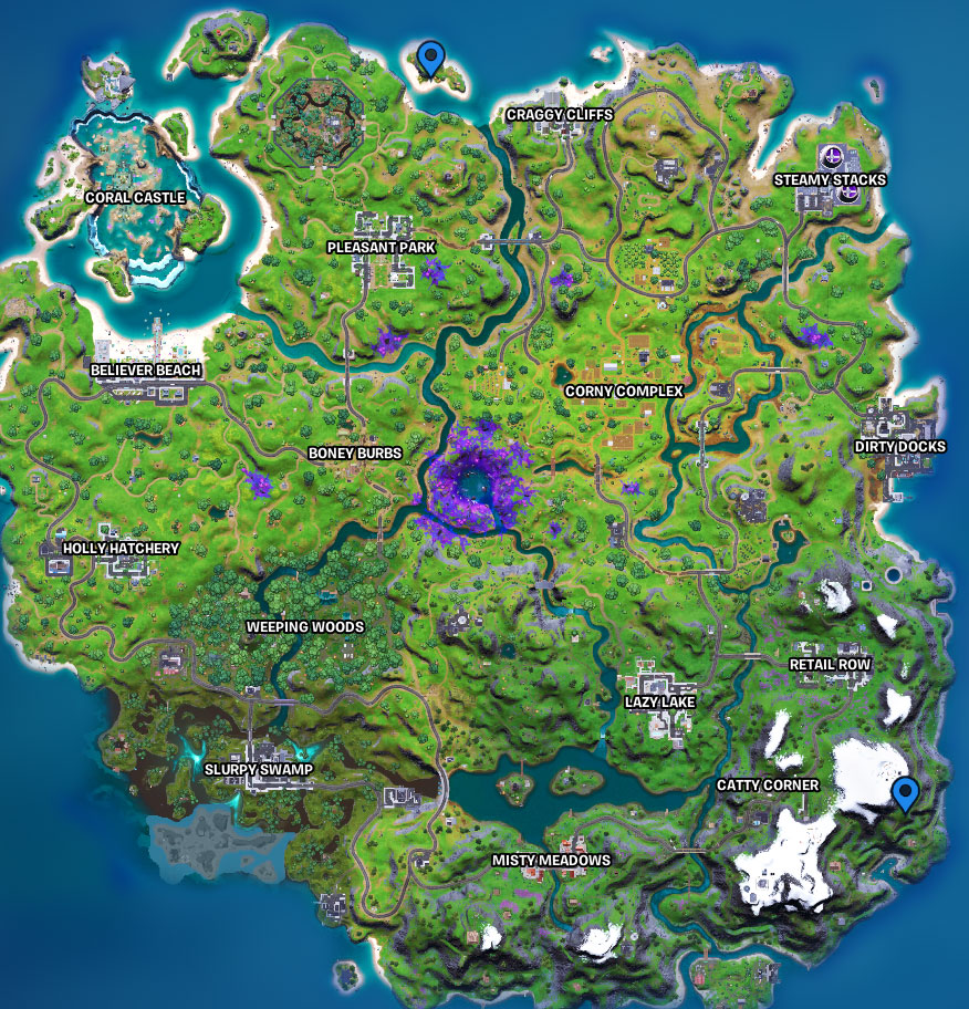 Fortnite Map How to Stoke Campfires