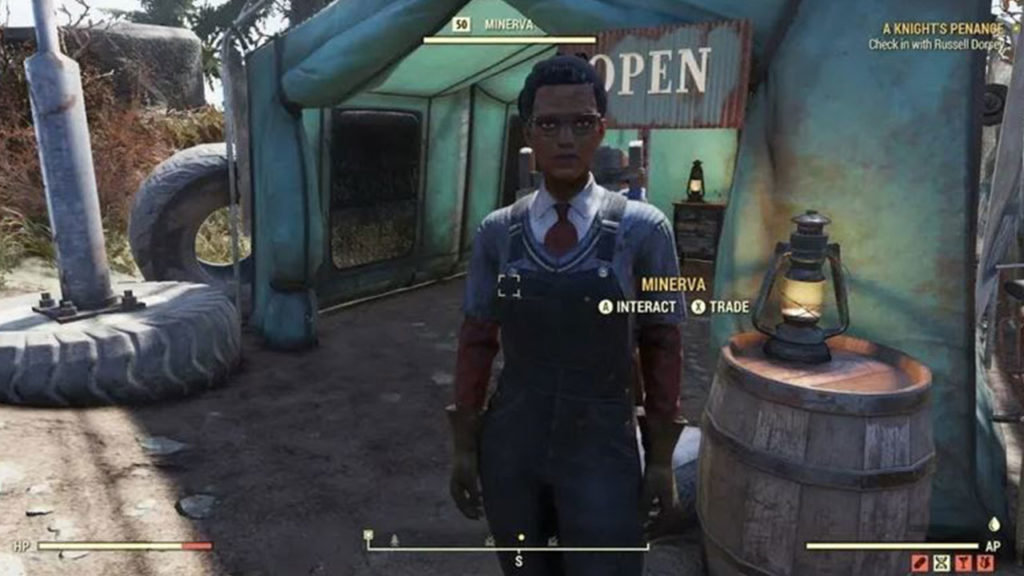 Where to find Minerva in Fallout 76