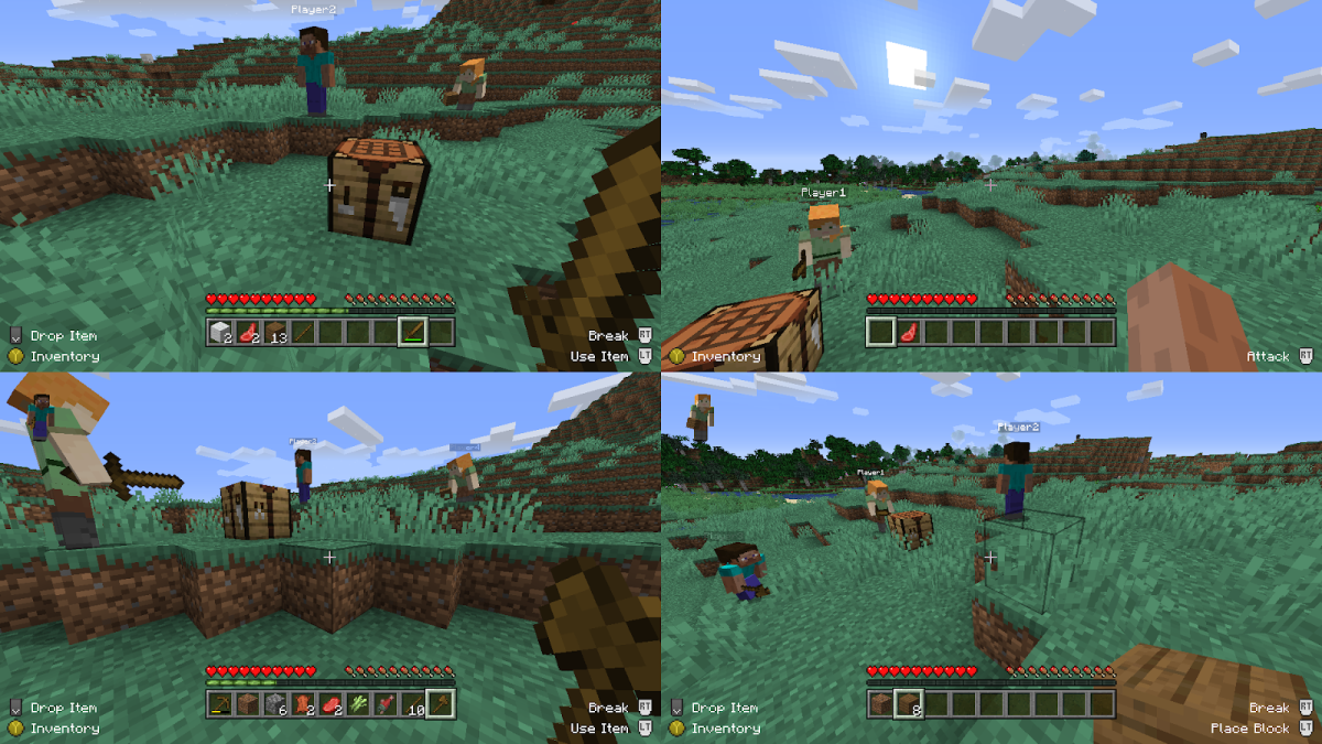 How to use Splitscreen in Minecraft