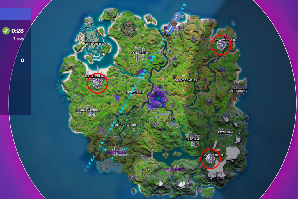 Fortnite Abductor Map