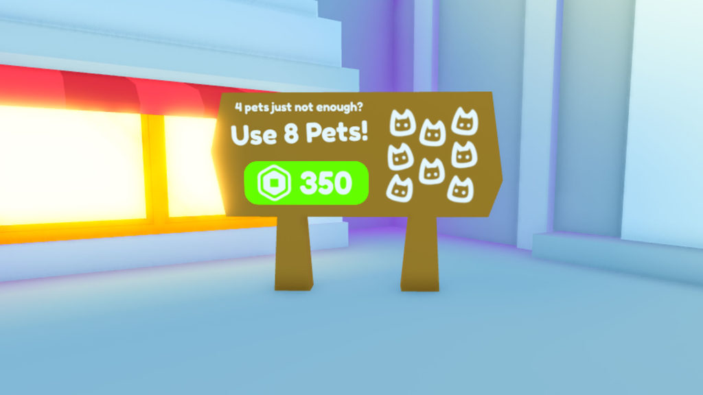 Pet Simulator X - 8 Pets Equipped Game Pass