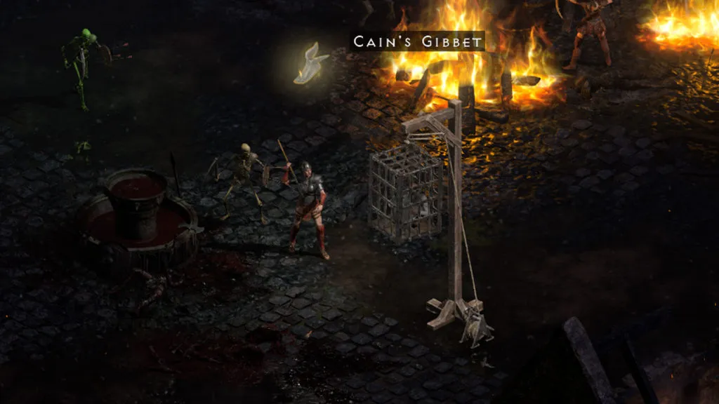 Diablo 2 Resurrected Cain's Gibbet