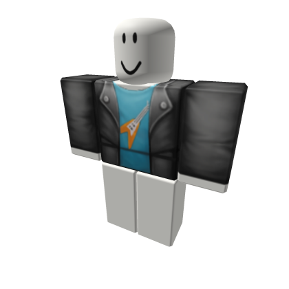 Roblox Free Items - Guitar Tee with Black Jacket