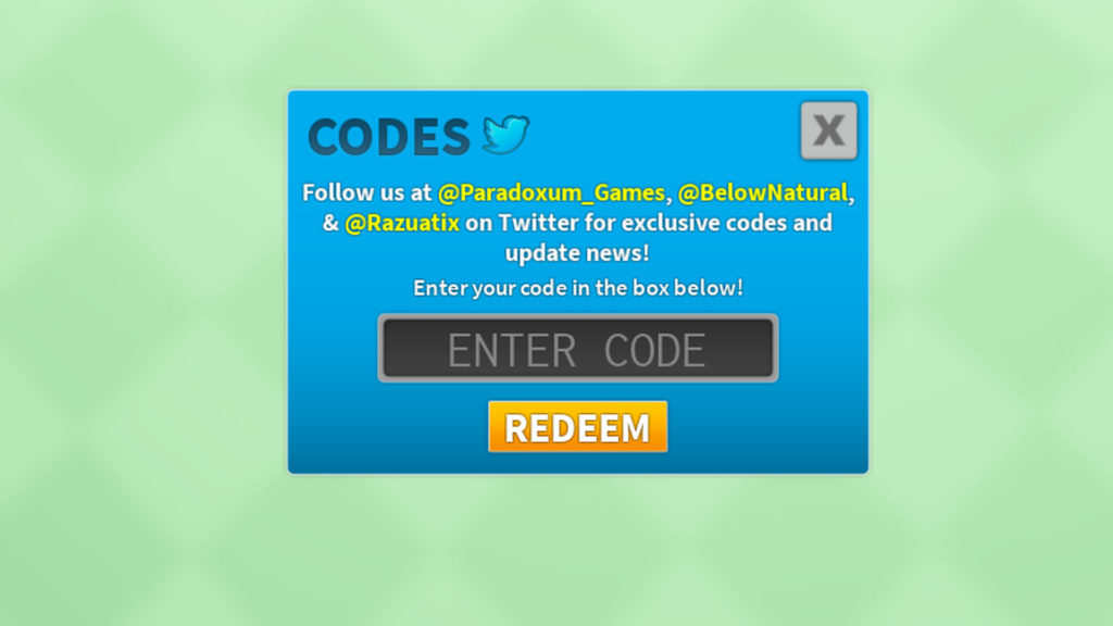 How to Redeem codes for Tower Defense Simulator