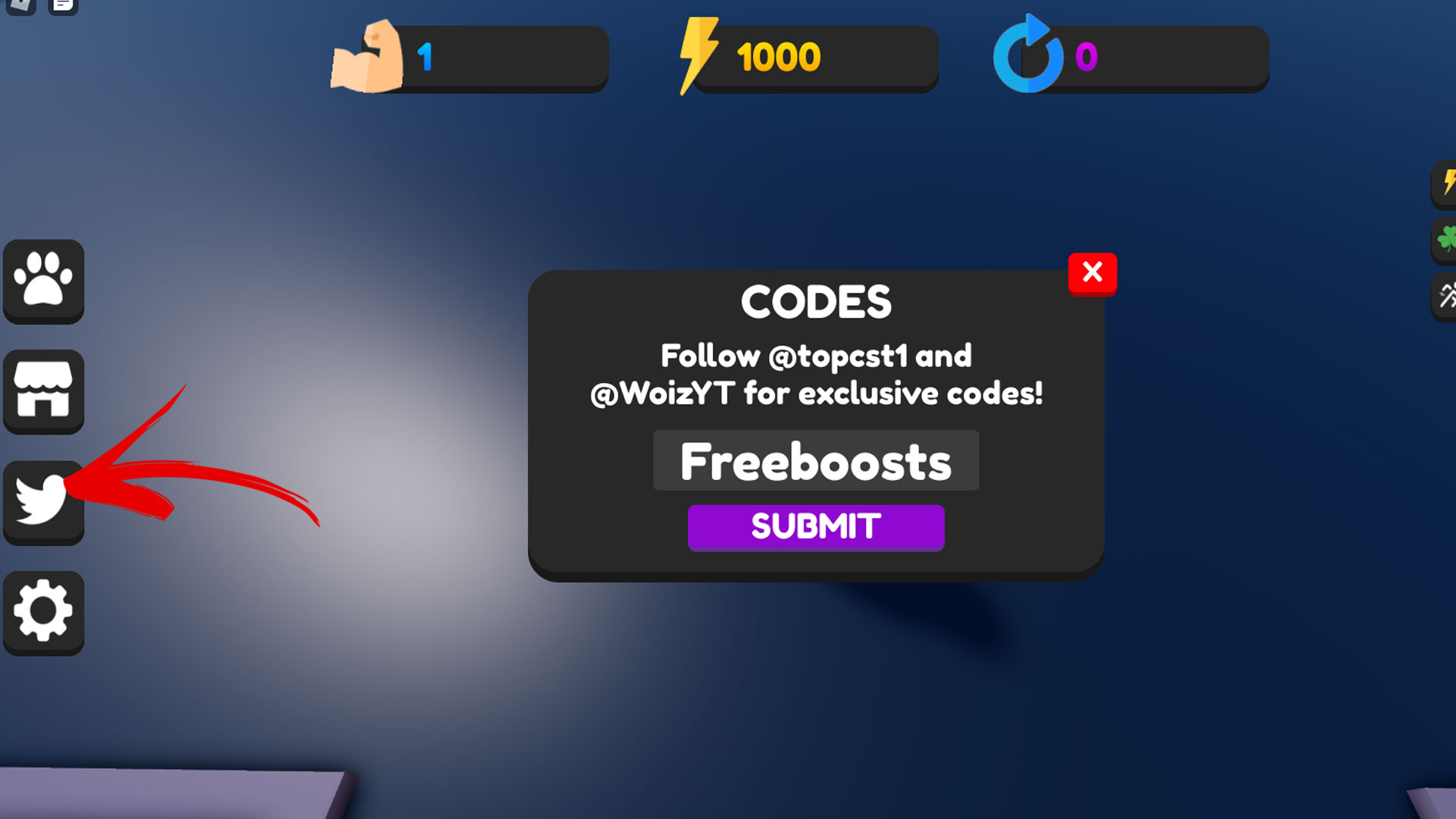 How to enter codes for Hatman Simulator