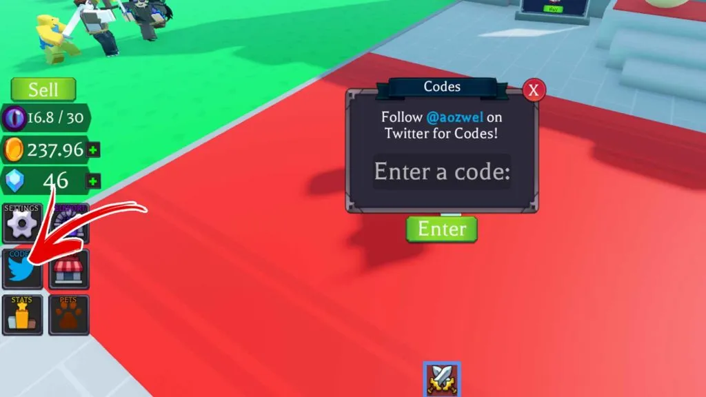 How to redeem codes for Clash Legends