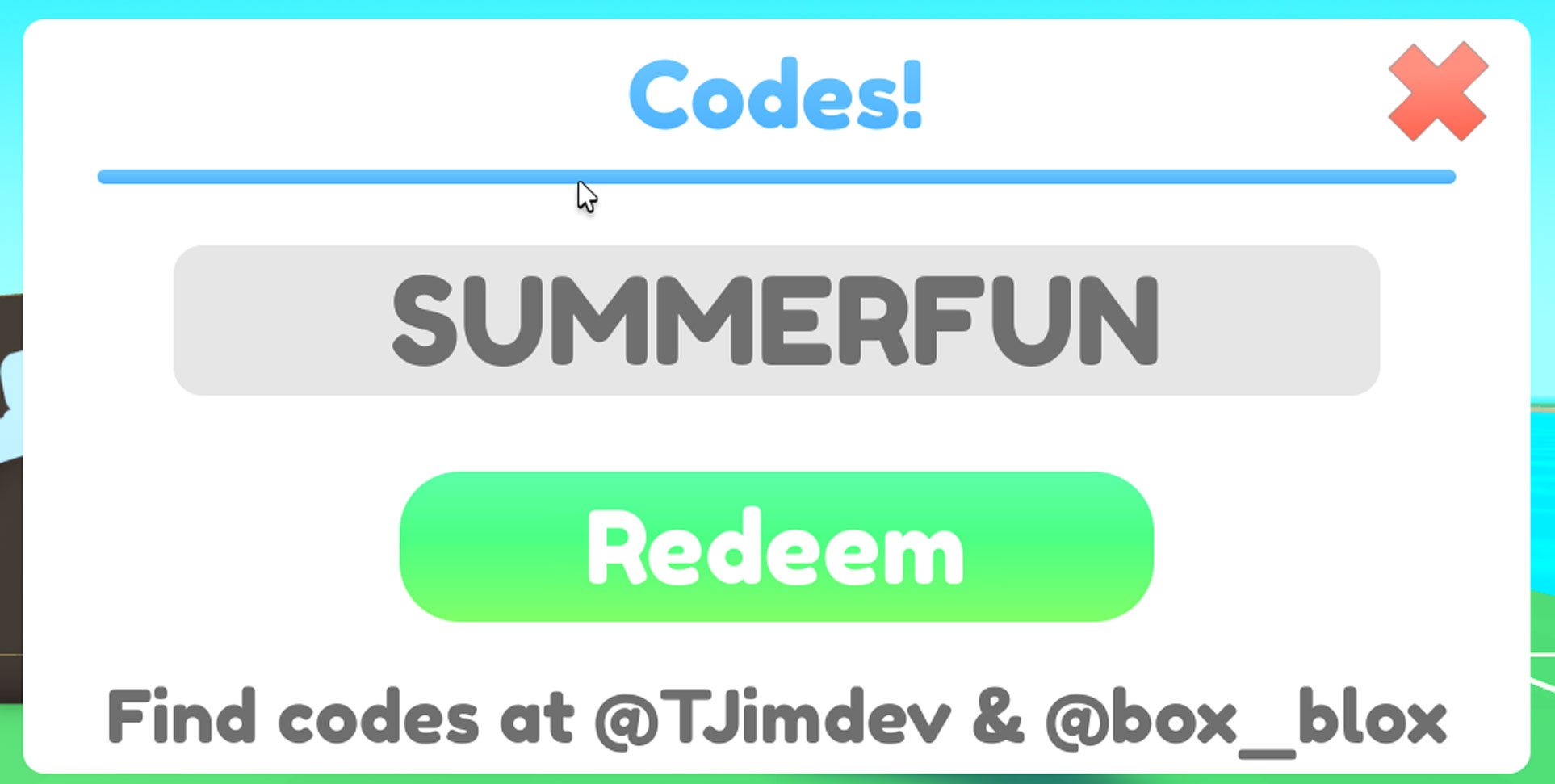 How to redeem codes for Timber